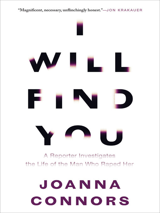Title details for I Will Find You by Joanna Connors - Available